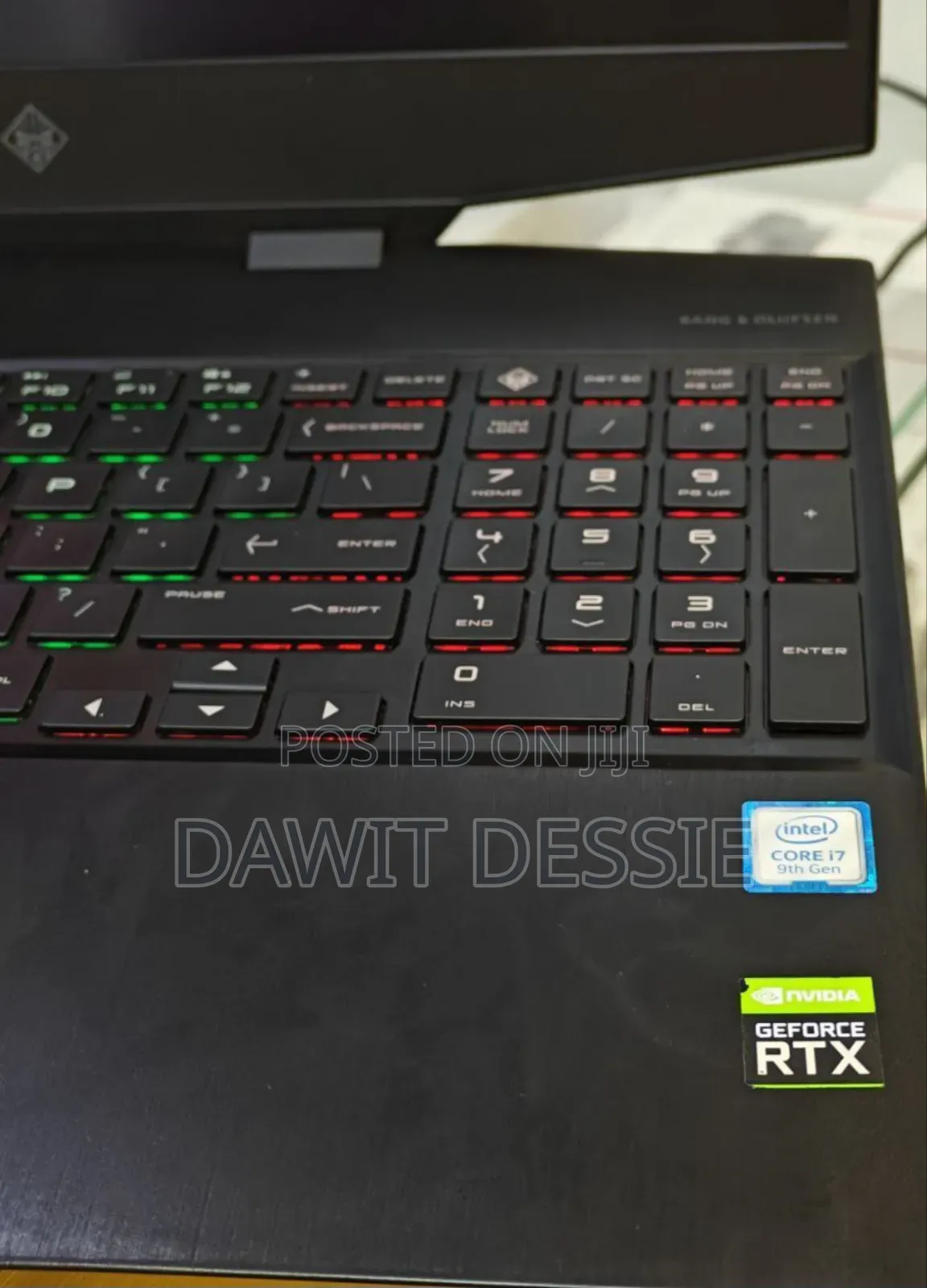 New Laptop HP Omen 15 16GB Intel Core I7 SSD 512GB