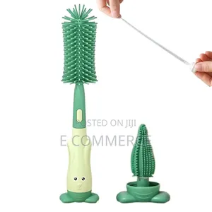 3in1 Silicone Bottle Cleaning Brush
 ሲልክን ጡጦ ብሩሽ