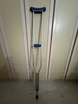 Crutches/ክራንች=Durable Aluminum,Offering a Combination of Strength Easy