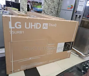 Lg 75” Uhd Smart Tv –Ultra Clear Super Smart!