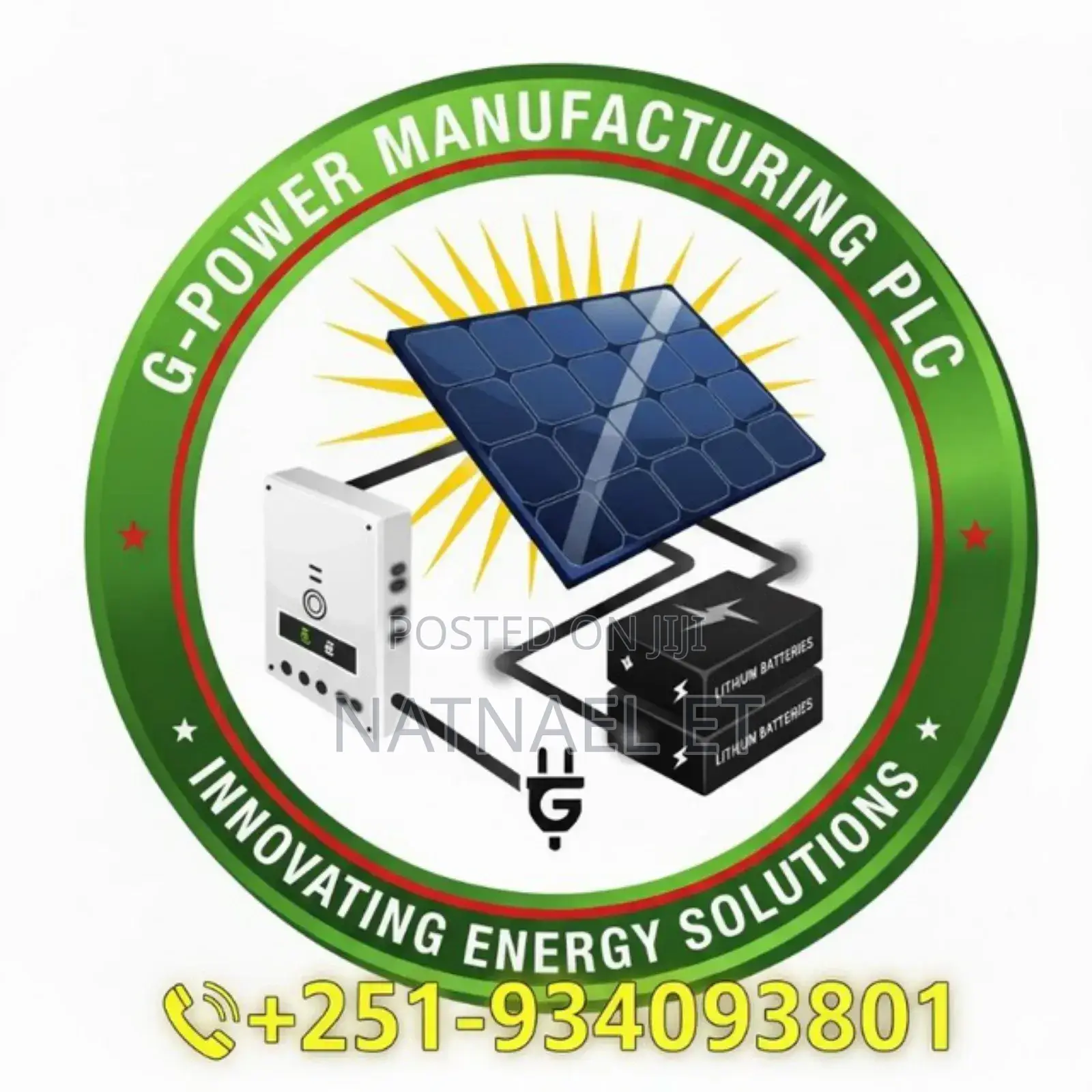 Hybrid Back-Up Power (ኢንቨርተር እና ሊትየም ባትሪ)