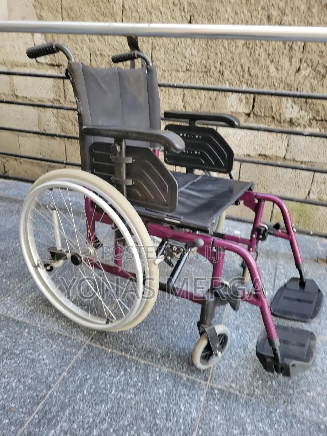 Selfpropelled/Purple Wheelchair妮峥folding Wheelchair鋻፷second Wheelchair