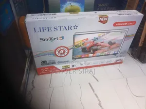 Lifestar 50inch Tv Smart Android Led Double Glass