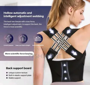 Unisex Adjustable Back Corrector, Shoulder Corrector, Full Back Suppor