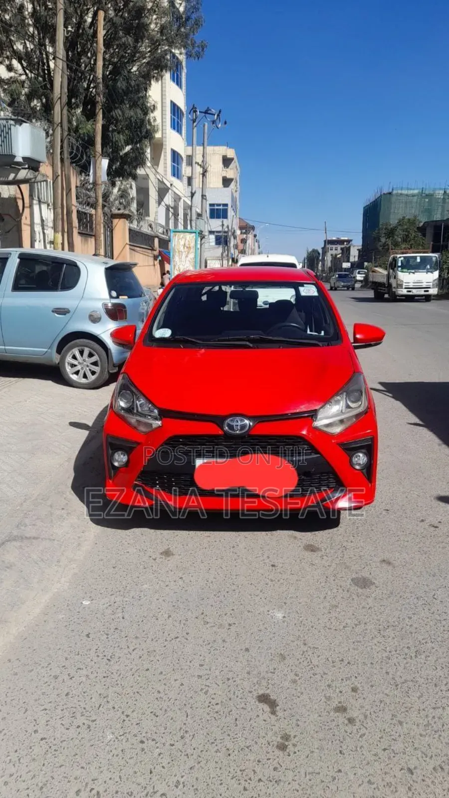 Toyota Agya 2020 Red