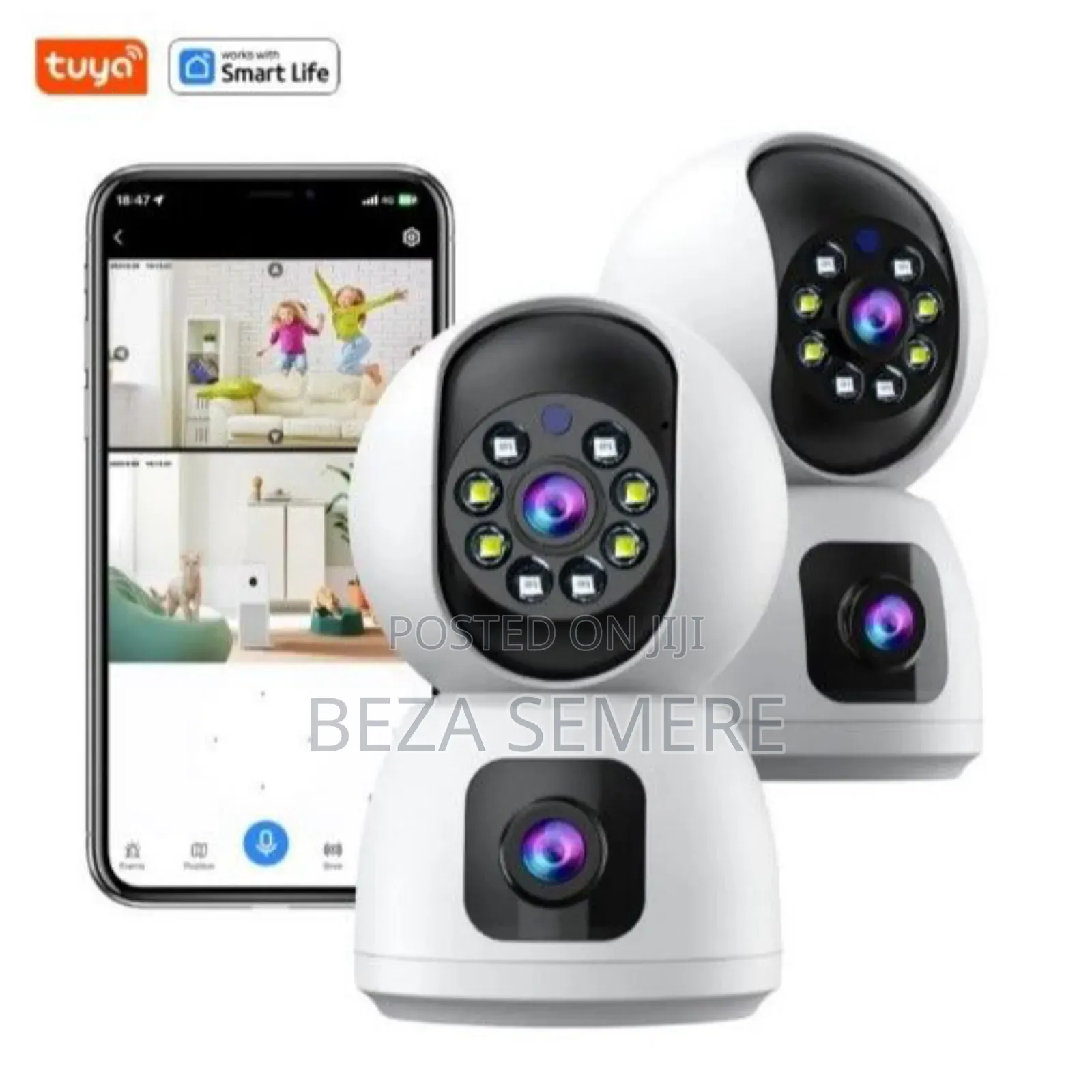 Sim Support Double Lens Camera 1080p Hd Un