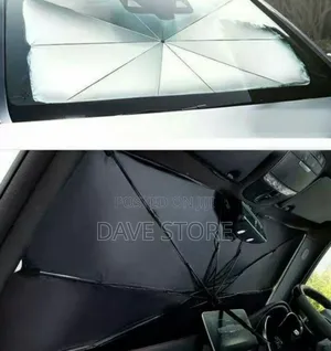 Compact Windshield Sun Shade