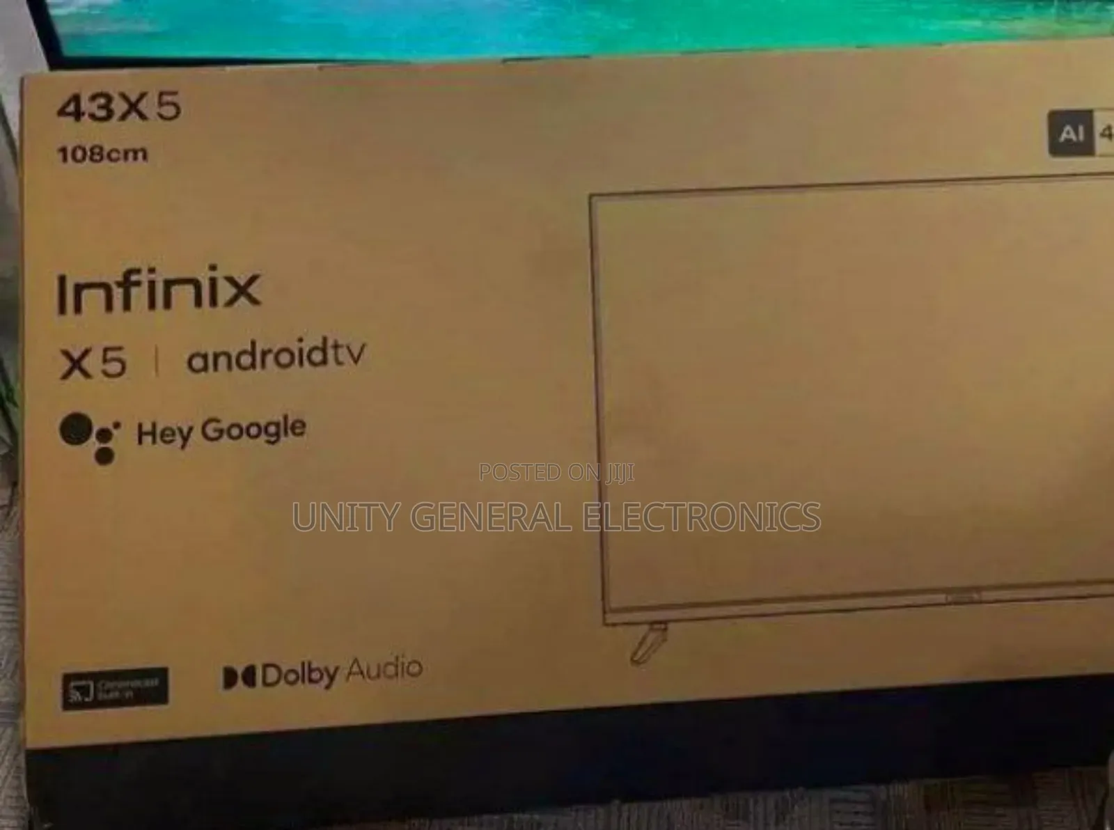 Infinix 43" Led Smart Android Tv