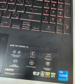 New Laptop Asus TUF Gaming A15 16GB Intel Core I7 SSD 512GB