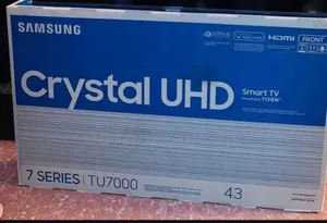 Samsung 43" Crustal Uhd Tv ◆ New Model ◆
