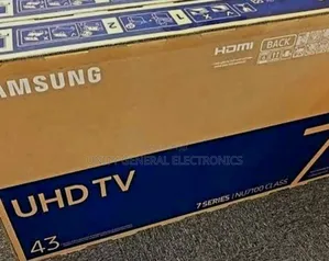 Samsung 43" Led Tv ◆ Free Delivery
