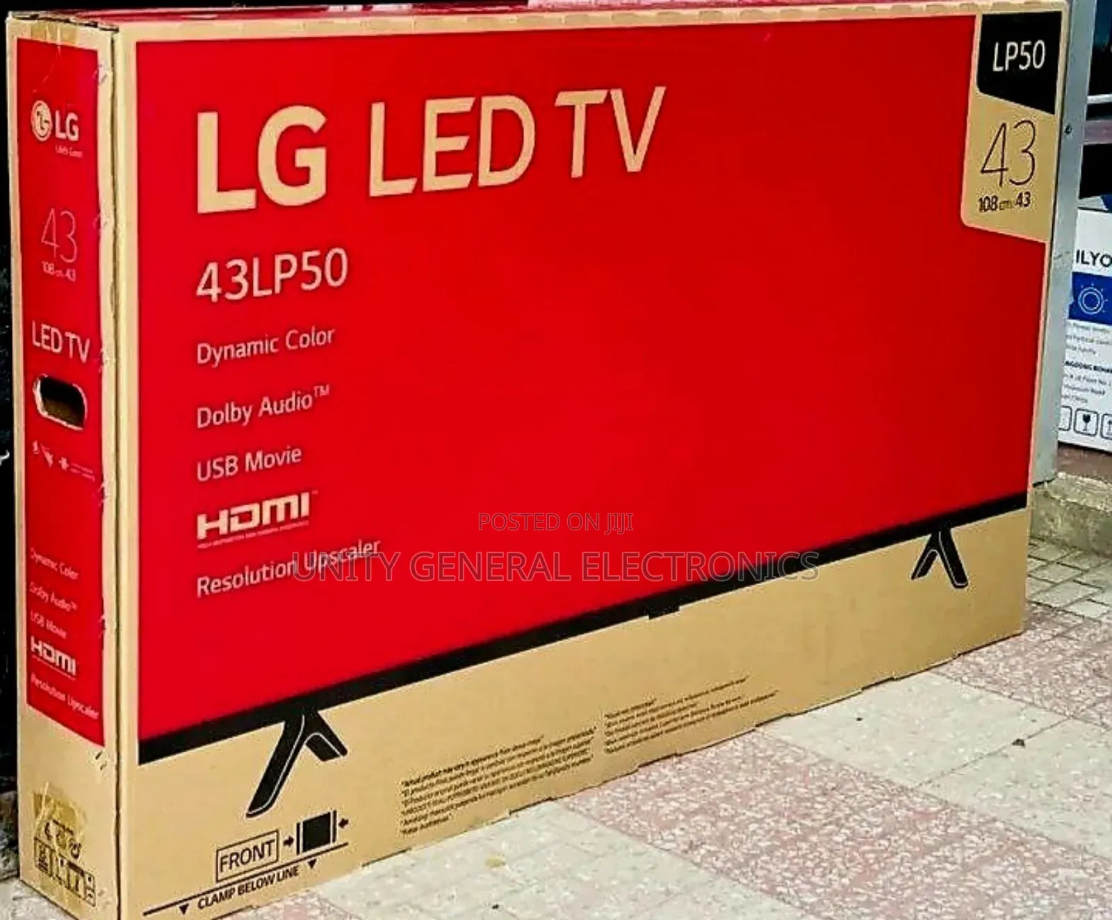 Lg 43" Led Smart Tv ◆ New Model ◆