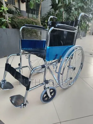 Manual Wheelchair¤፱ቦታ ማዪዝ ተጣጣፊ ለማንኛውም ኪሎ የሚሆን¤¶Normal Wheelchair