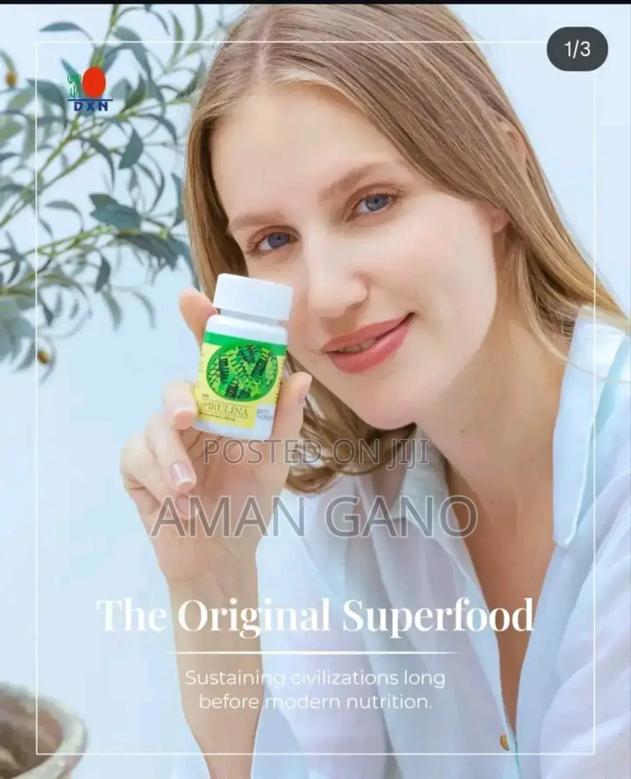DXN Spirulina 120 Tablets