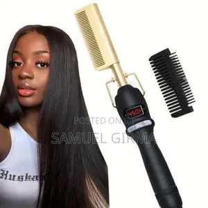 Fast Heating Electric Hair Styling Hot Comb