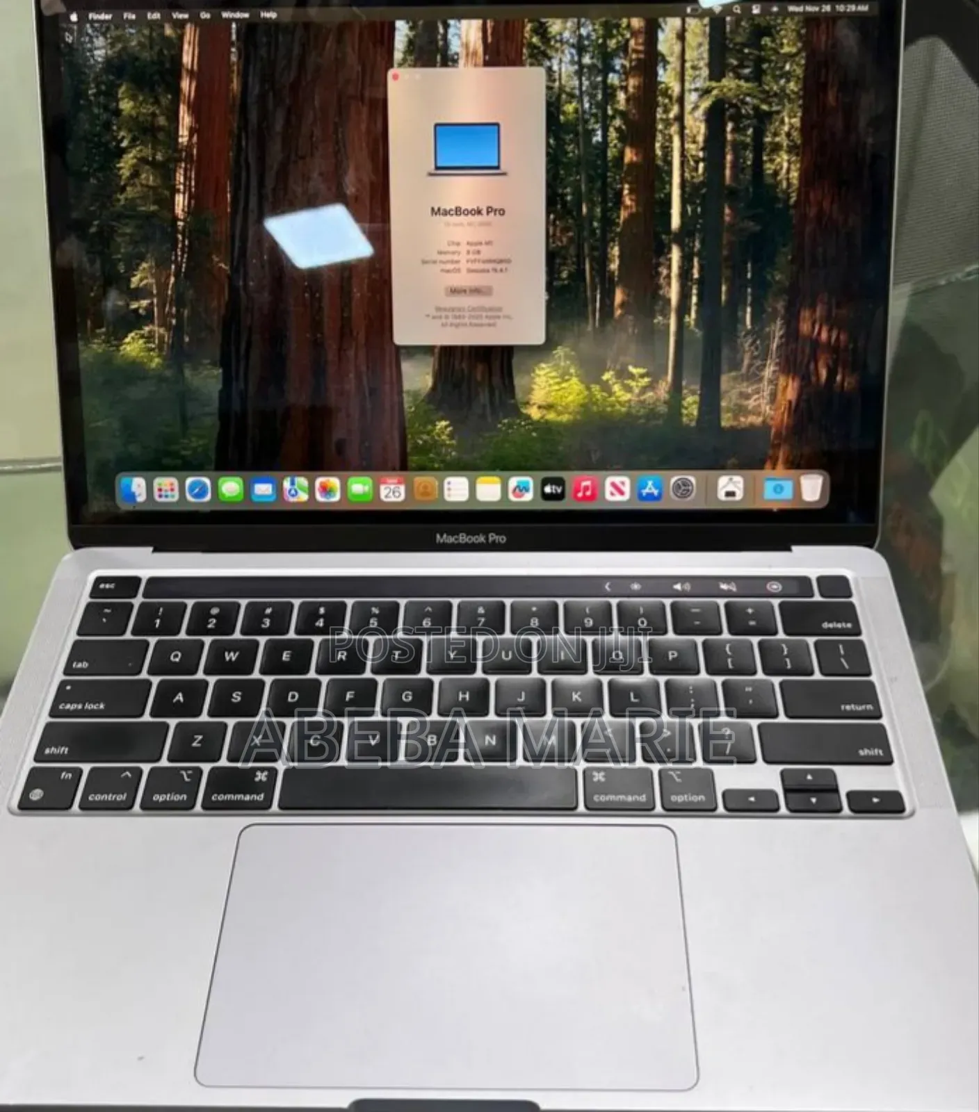 New Laptop Apple MacBook Pro M1 8GB Apple M1 SSD 256GB