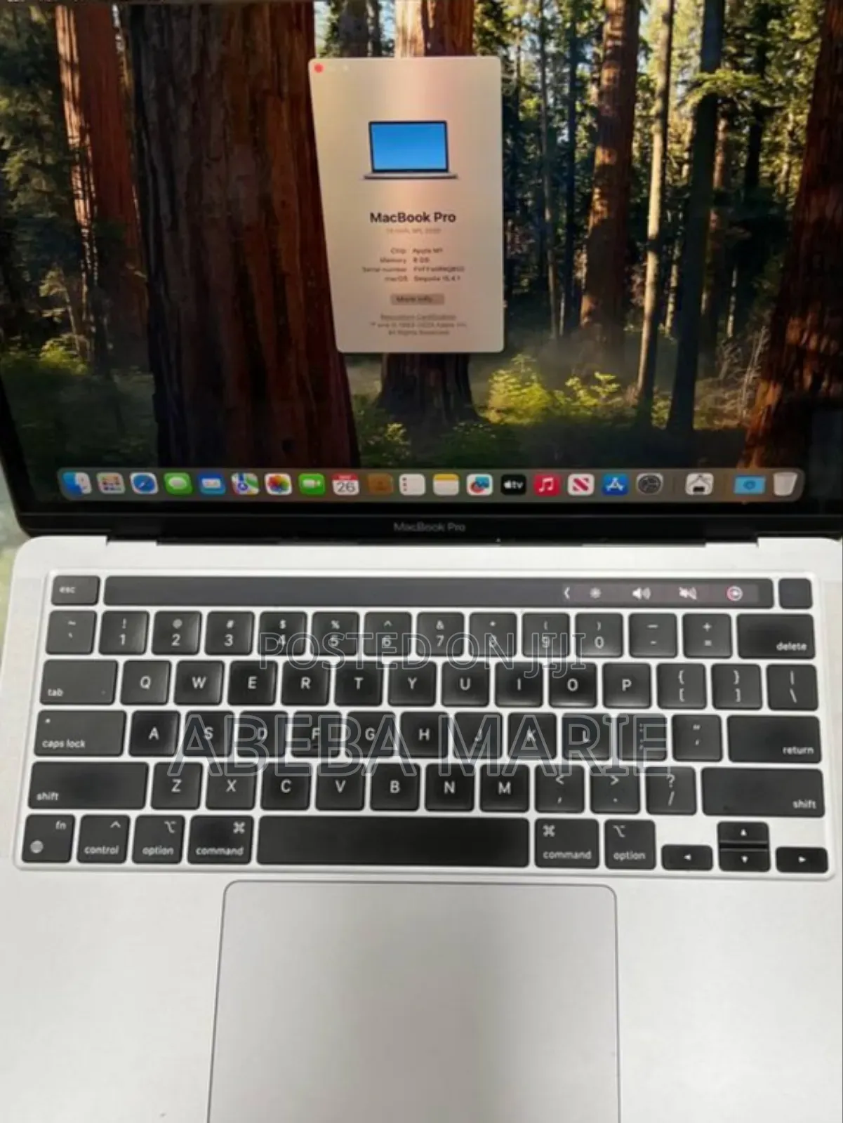 New Laptop Apple MacBook Pro M1 8GB Apple M1 SSD 256GB