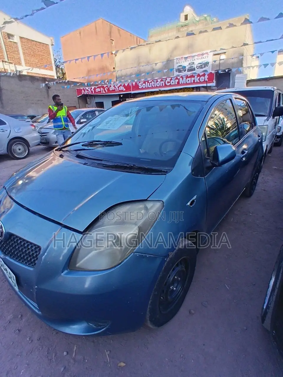 Toyota Yaris 2007 Gray