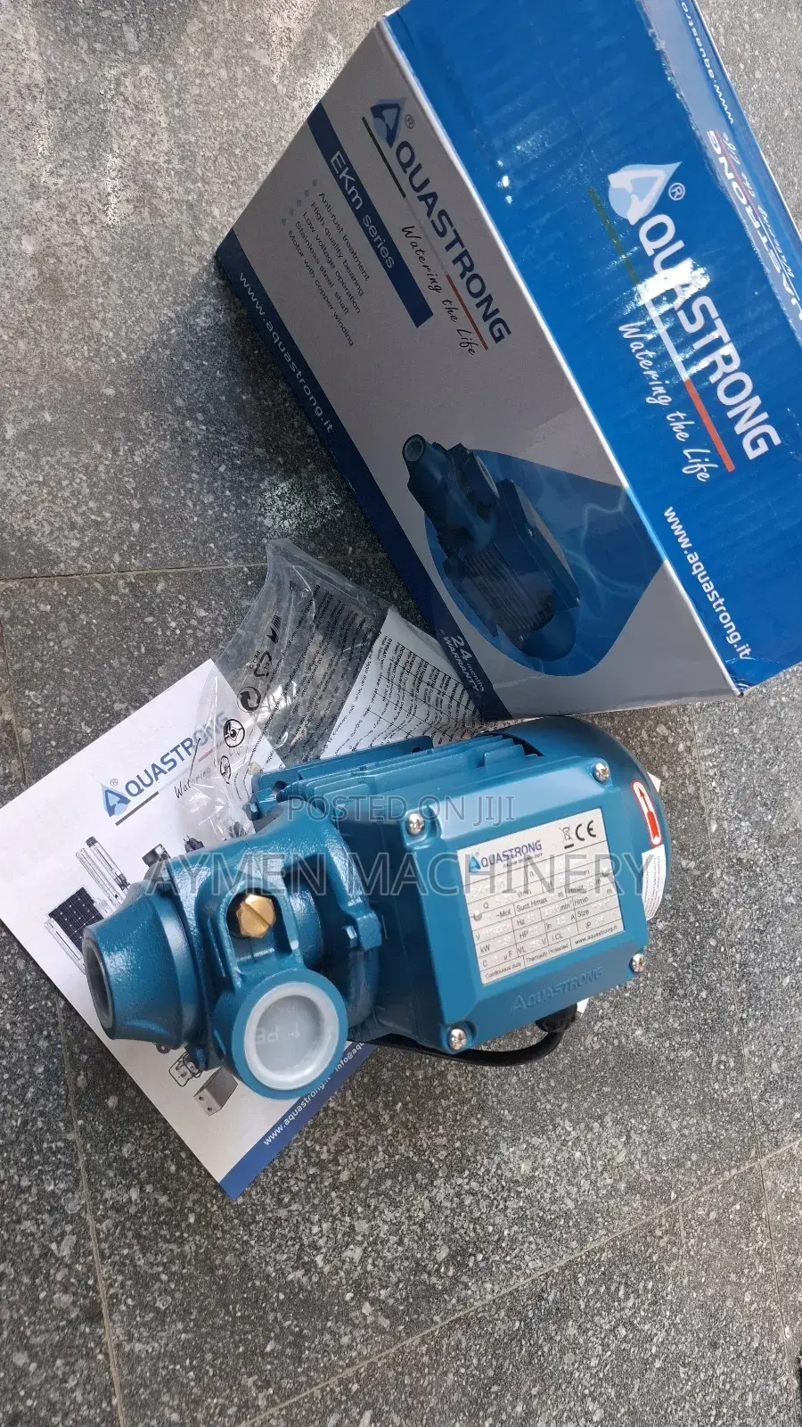 ፓምፕ Pump 0.5hp Aquastrong Italy Standard