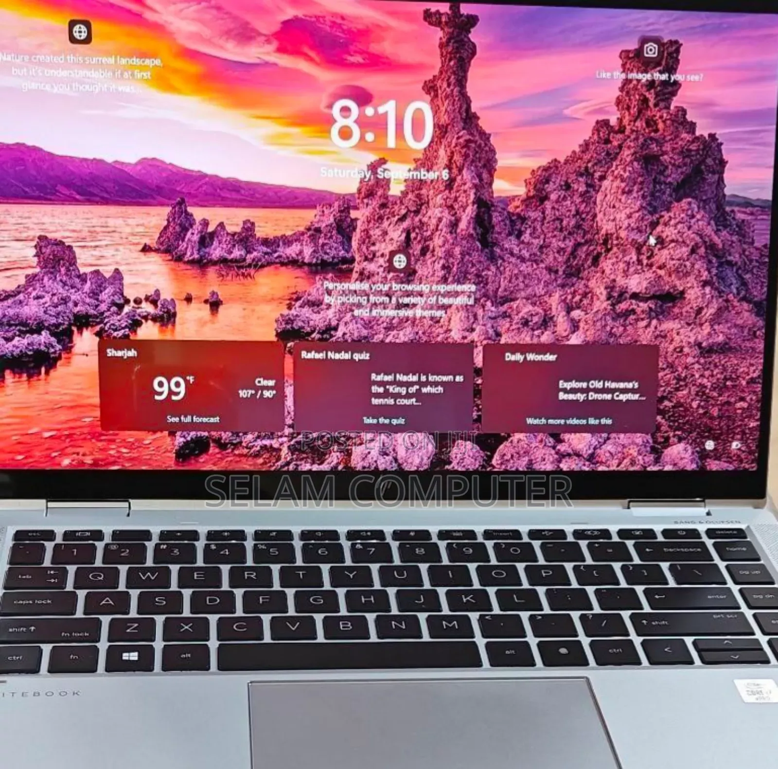 New Laptop HP Spectre 16GB Intel Core I7 SSD 512GB