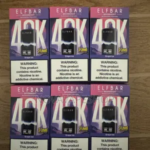 Elfbar 40000 Puff Grape Ice Vape