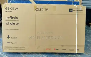 Infinix 65 Inch Tv Smart Qled Whale Tv Frameless Tv