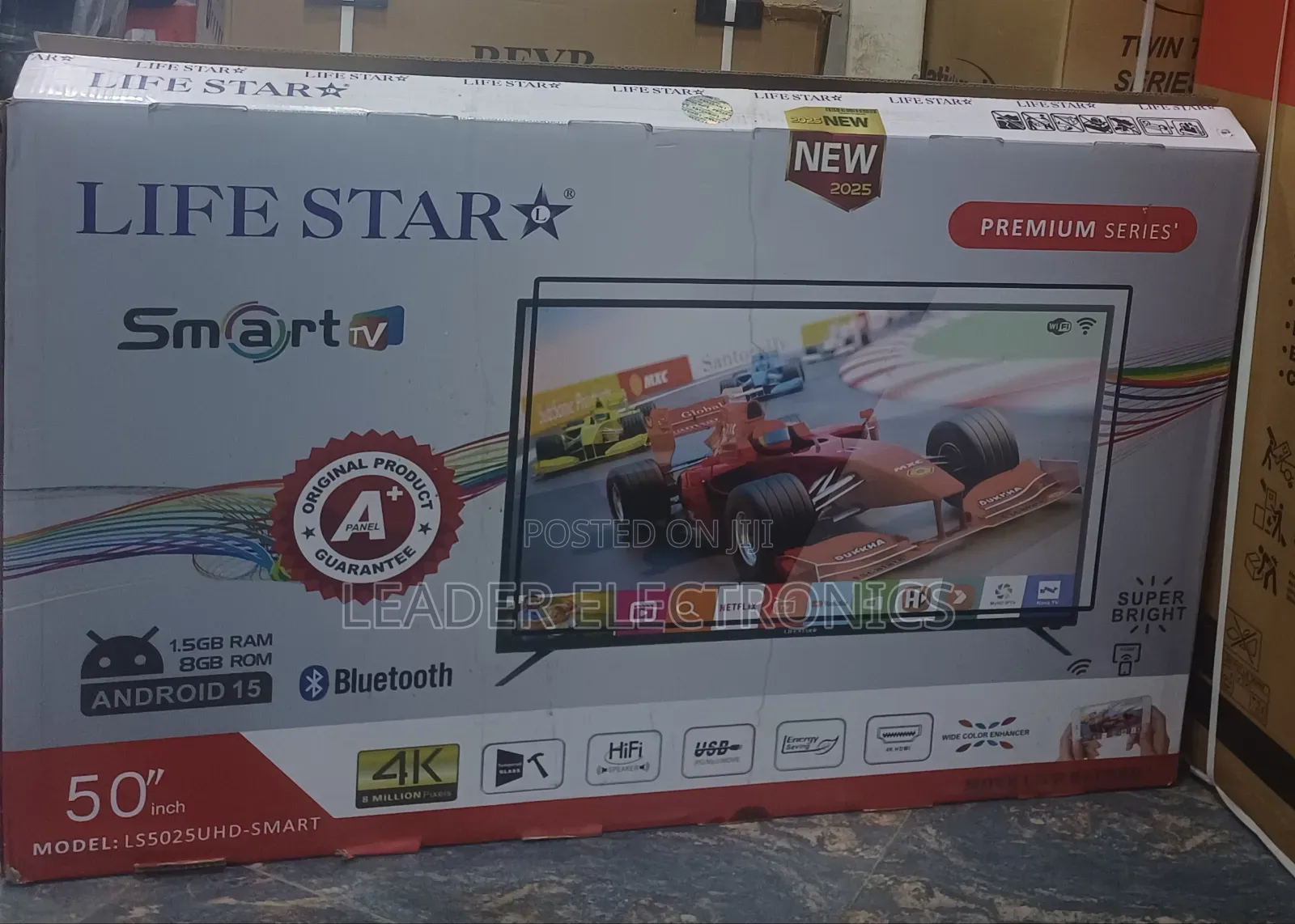  Lifestar 50'' Double Glass – New Android 15.0 Power, Premium Pictur