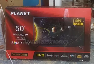 Planet 50'' Smart Tv – Smooth, Stylish Powerful