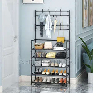 New Simple Floor Shoes Clothes Rack