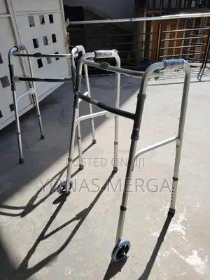 Aluminum Walking Aid馬各walker Wheels, 2pcs Anti-Slip Rubber傘墯walker