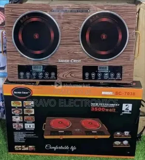  Silver Crest Touch Stove Hotplate– Fast Heating Modern Design! 
