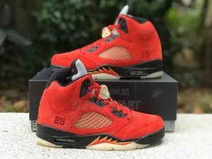 Air Jordan 5 Toro Bravo Ragingbull High Shoes for Men's Master Quality