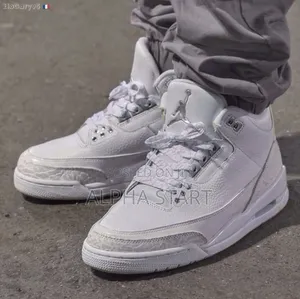 Air Jordan 3 Retro Pure_money High Shoes for Men's Master Quality Men