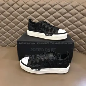 Amiri Star Pattern Low-Top Sneakers