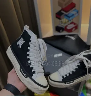 Amiri Ma Logo High-Top Sneakers