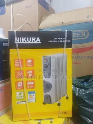 “Stay Warm! Nikura 9-Fin High-Efficiency Oil Heater