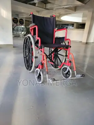 Folding Wheelchair拜州steel Frame for Durability弄፬wheelchair/Transporter