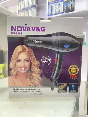 Nova v G Professional Hair Dryer 5000w