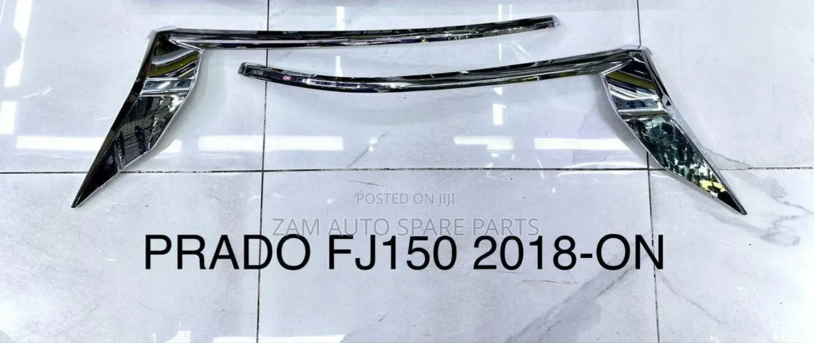 Headlight Grill Chrome Toyota Prado
