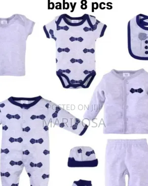 New Born Baby 8 Piece Package