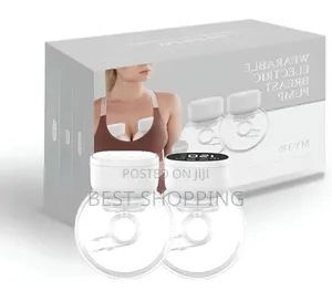 Chargeable Breast Pump Wearable And Hands Free Double Breast Pump