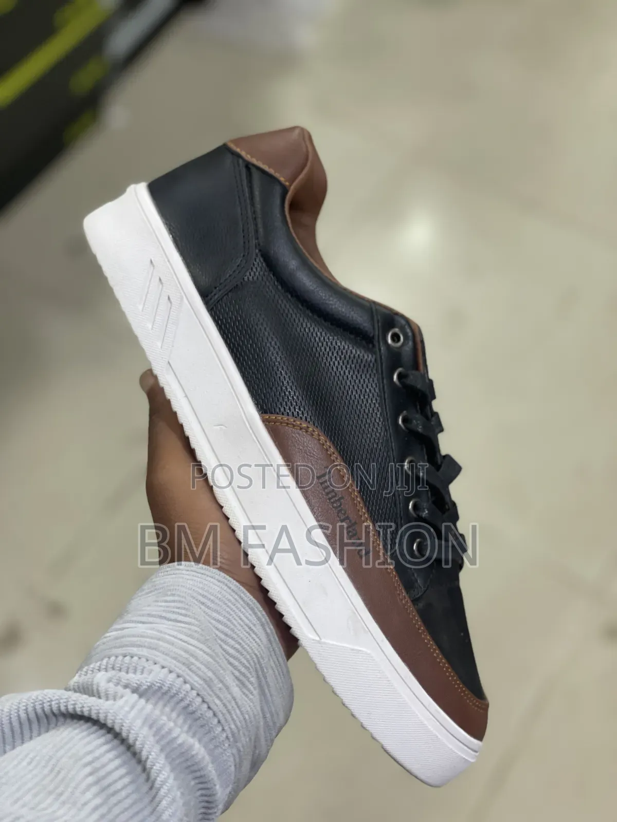 Timberland Men's Black and Brown Casual Shoes