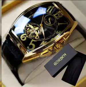 Sewor Leather Strap Automatic Men's Watch Elegant Sophisticated