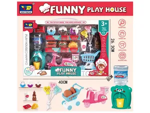 Funny Play House – Mini Kitchen Supermarket Play Set