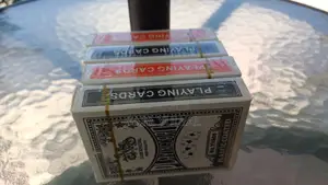 Plastic Coated Playing Cards, ፕላስቲክ ካርታ