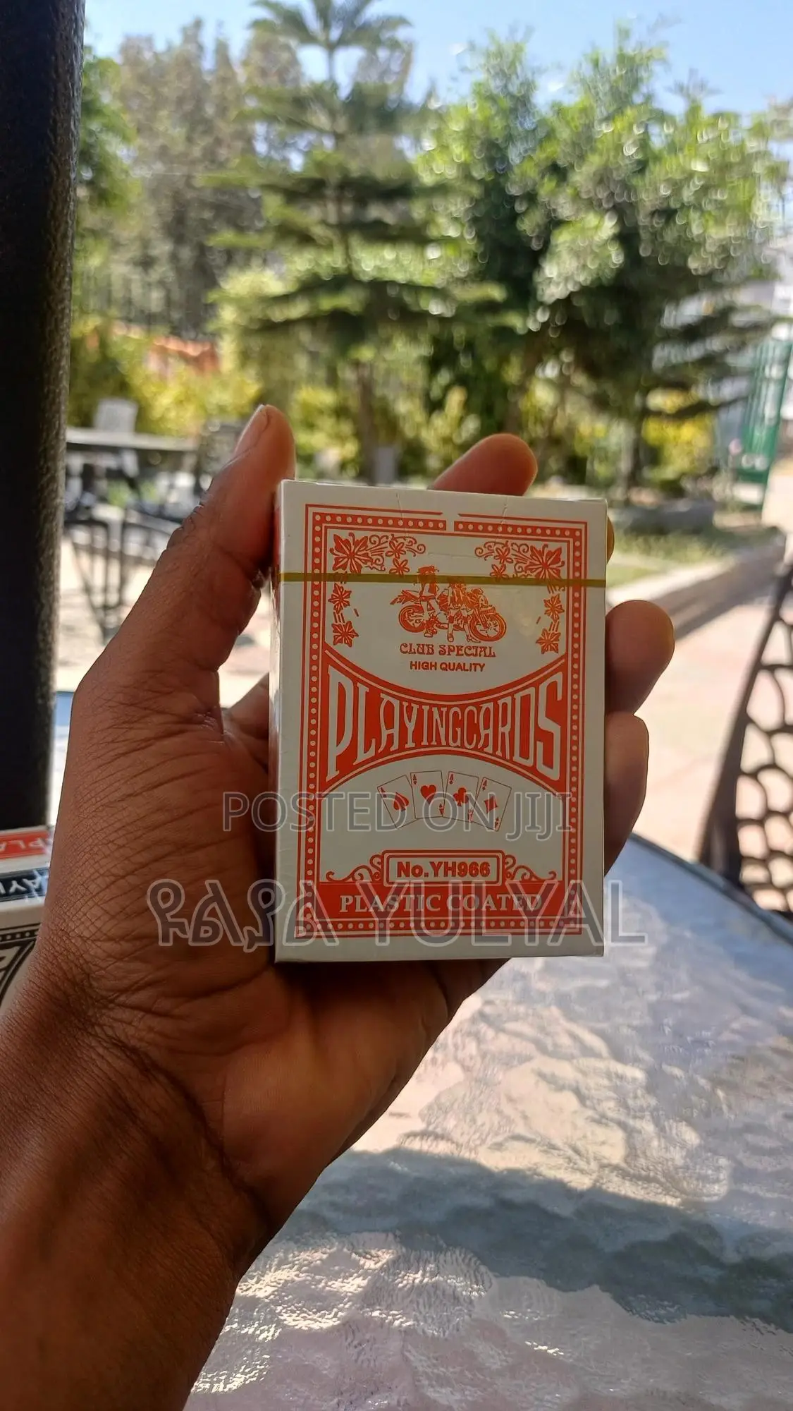 Plastic Coated Playing Cards, ፕላስቲክ ካርታ