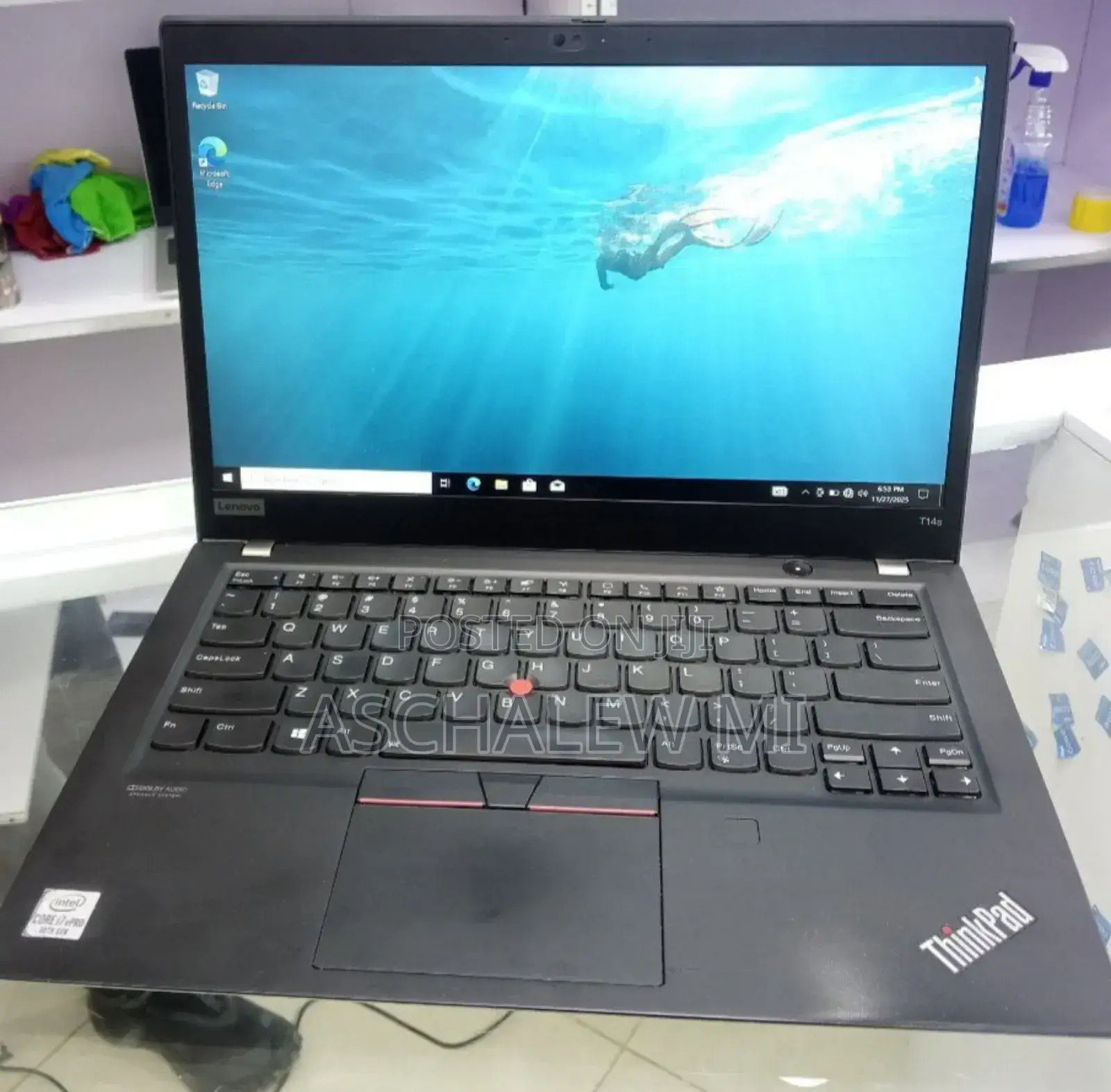 New Laptop Lenovo ThinkPad T14 16GB Intel Core I7 SSD 512GB