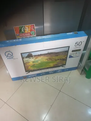 Abm Tv 50inch Smart Video Double Glass Android Korea Technology