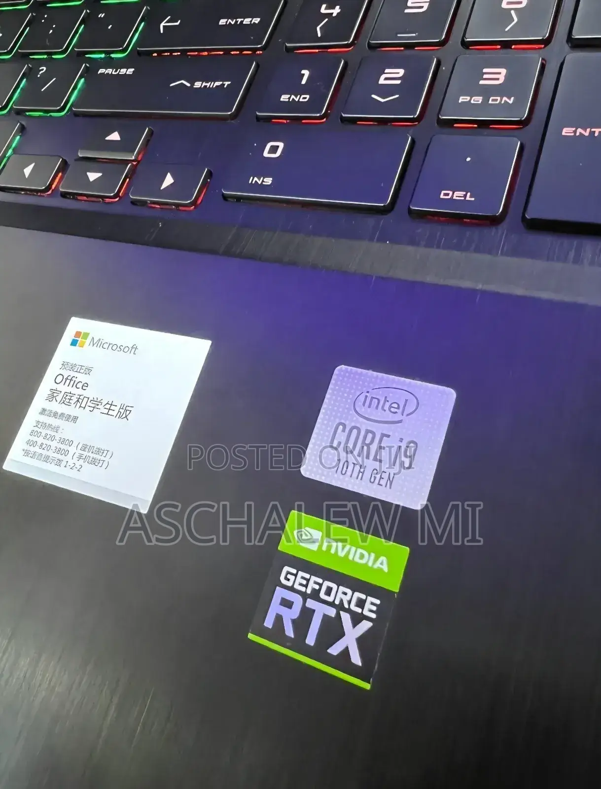 New Laptop HP Omen 15 32GB Intel Core I9 SSD 512GB