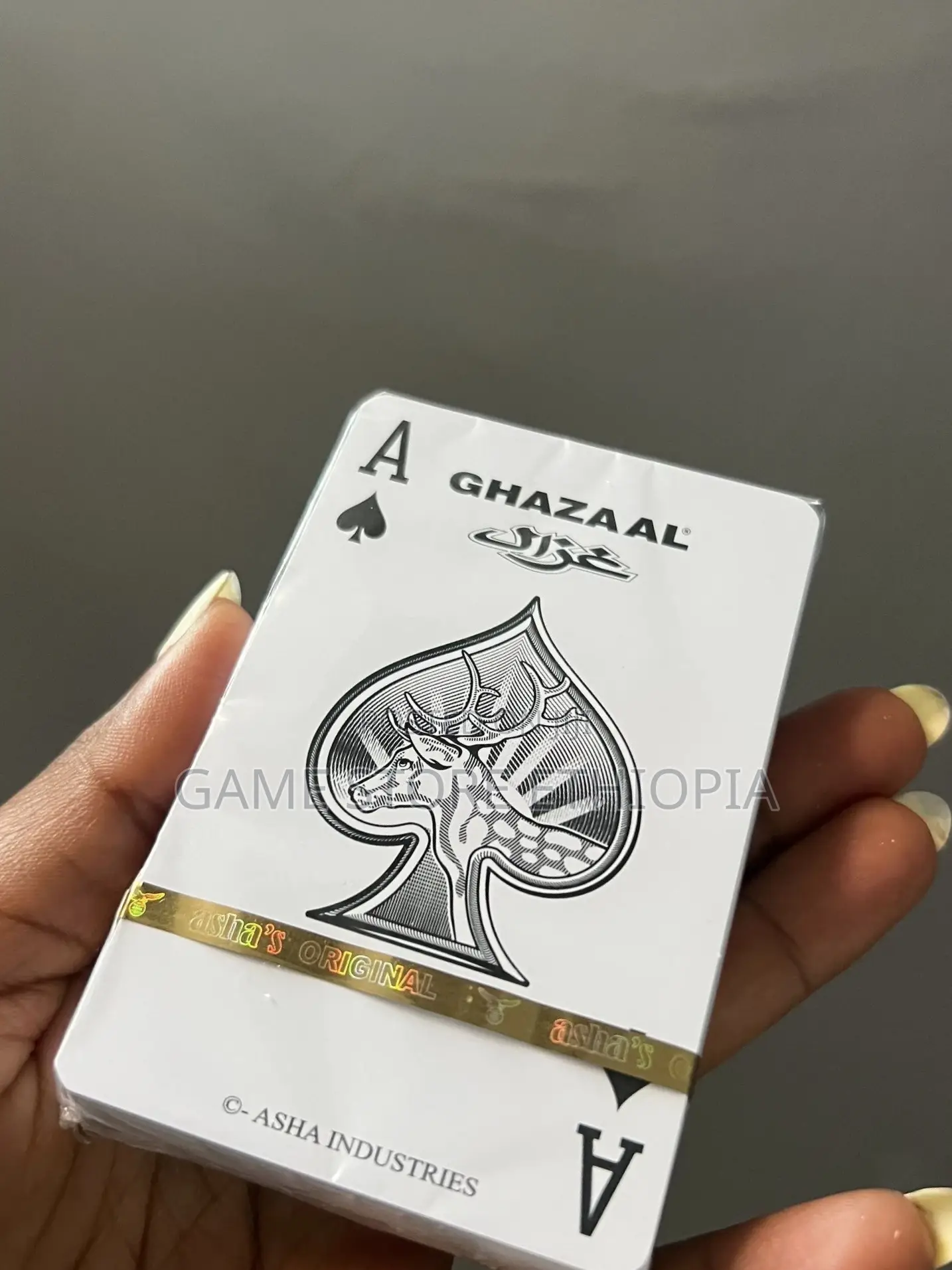 Plastic Playing Cards |Washable ኦርጅናል የፕላስቲክ ካርታ | የሚታጠብ